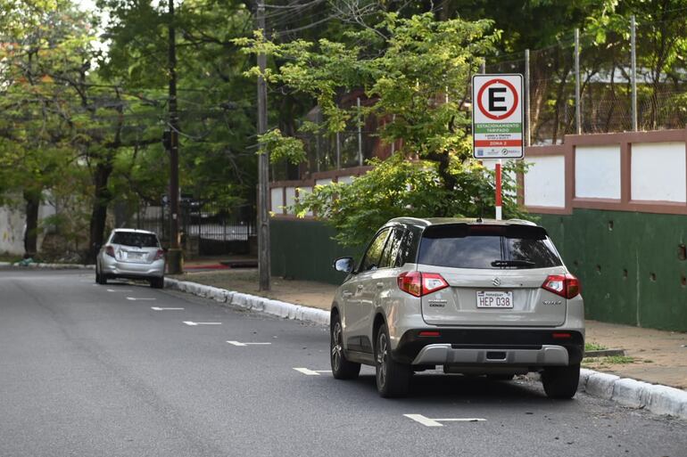 Estacionamiento tarifado Asunción