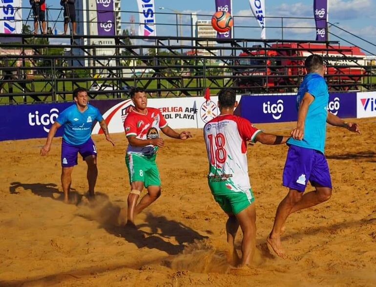 Juegos Nacionales de Playa Encarnación 2024.