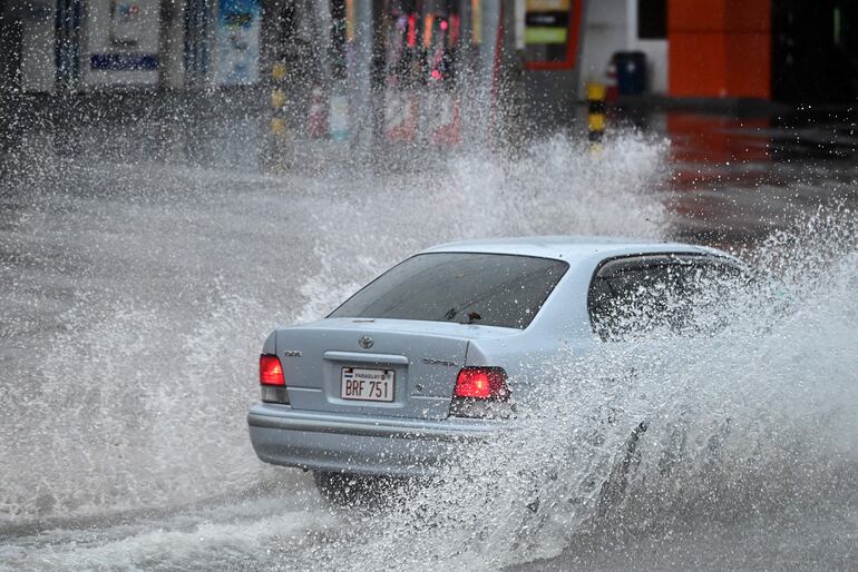 Imagen referencial de lluvias en el país.