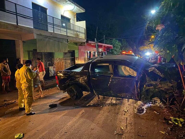 Accidente de tránsito con derivación fatal en Villarrica. Miguel Ángel Aquino Estigarribia (42) fue imputado por homicidio culposo tras haber atropellado y matado con su camioneta a un motociclista identificado como Eladio Godoy Zarza (35).