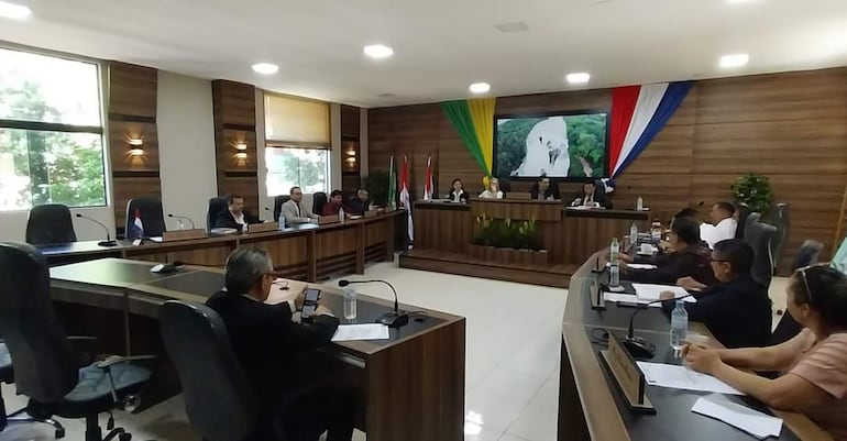 La reunión se realizó en la Junta Municipal de Presidente Franco.