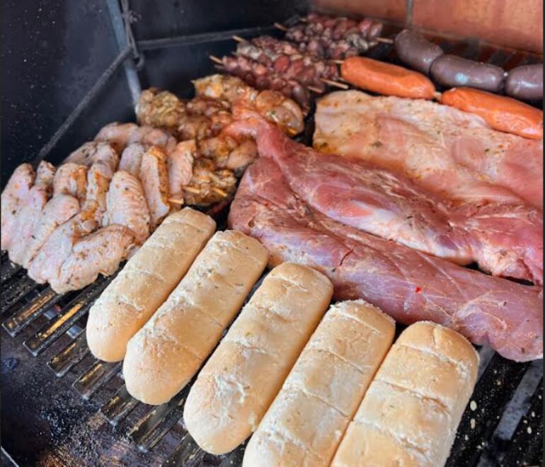 Opciones para preparar a la parrilla ante el alto costo de la carne. Foto: Gentileza Asado Benítez.