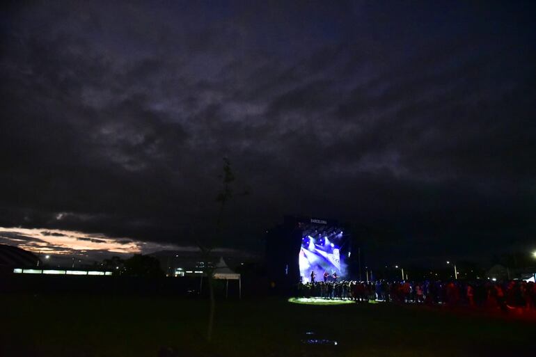 Slowdive en el Primavera Sound Asunción 2023.