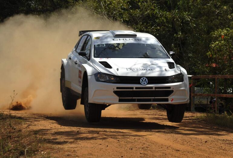 Debut y victoria en la Clase RC2B de Fernando Servín, quien tuvo a Juan José Bilbao en la butaca derecha del VW Polo GTI R5.