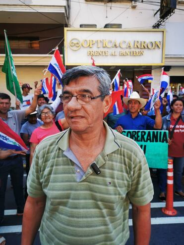 Ermo Rodríguez, candidato a senador.