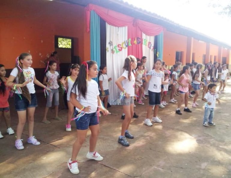 Acto de clausura del programa Escuelas Abiertas en una de sus ediciones anteriores.