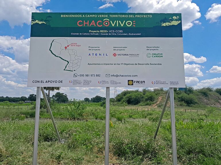 El proyecto REDD+ más grande del país es Chaco Vivo, que abarca un total de 187.916 hectáreas de bosque nativo en el Chaco paraguayo.