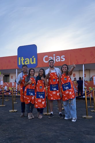 Unos 150 colaboradores de Itaú estarán trabajando voluntariamente en la Comilona de Teletón.