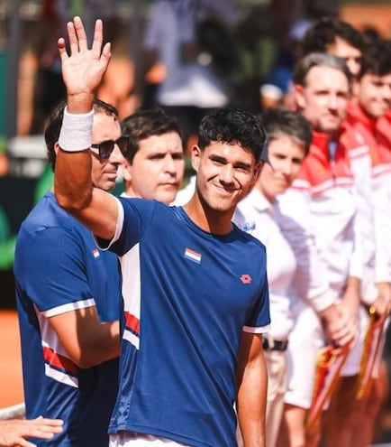 Daniel Vallejo (19 años) se estrena hoy en el ATP de Florianópolis, Brasil.