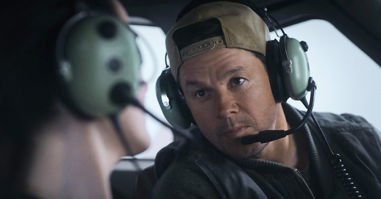 Mark Wahlberg en "Amenaza en el aire".