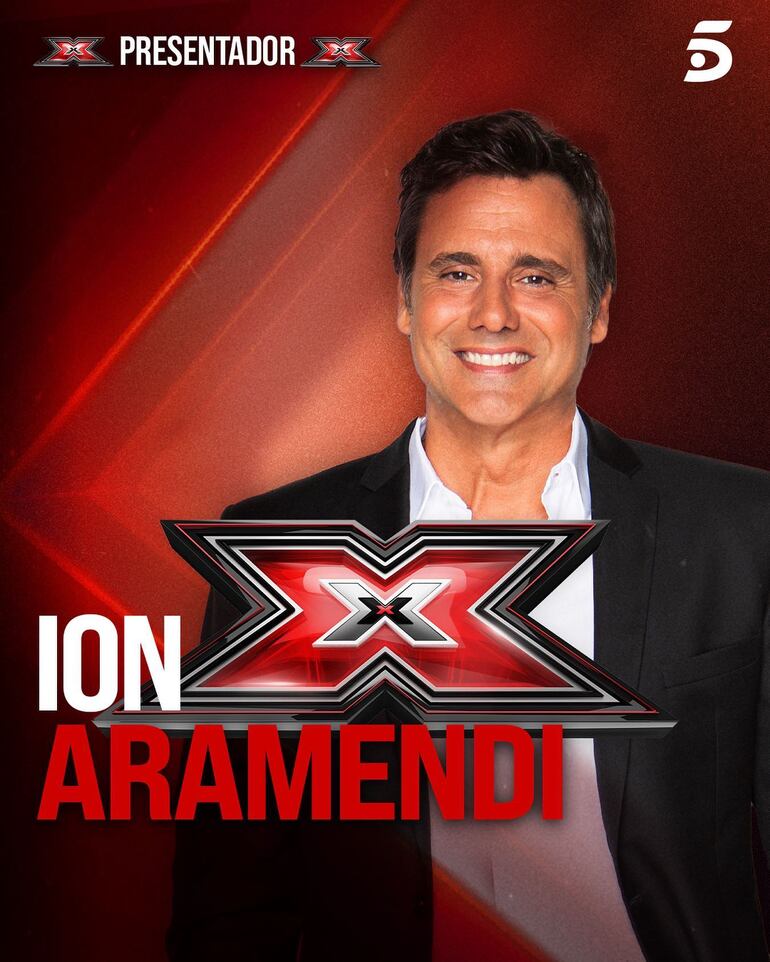 Ion Aramendi conducirá Factor X, programa que se estrena este miércoles 17 de abril. (Instagram/Factor X)