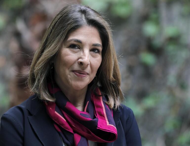 La teórica canadiense Naomi Klein