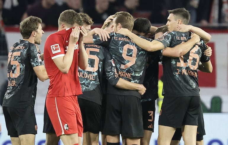 El Bayern sufrió para vencer al Friburgo