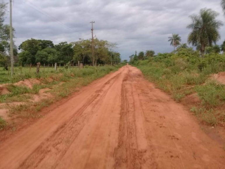 
Los colonos asentados en este sector del departamento de San Pedro esperan que la obra se inicie próximamente 