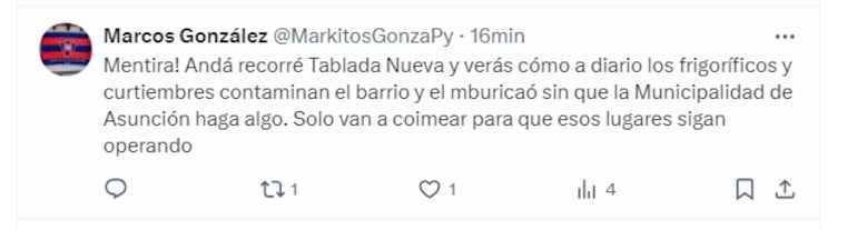 Respuestas a la publicación que hizo Óscar "Nenecho" Rodríguez por el Día del Medio Ambiente.