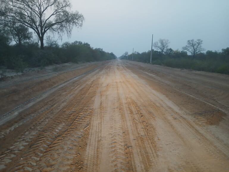 Los caminos fueron remozados nuevamente pero los pobladores esperan la presencia continua de la maquinaria en la zona.