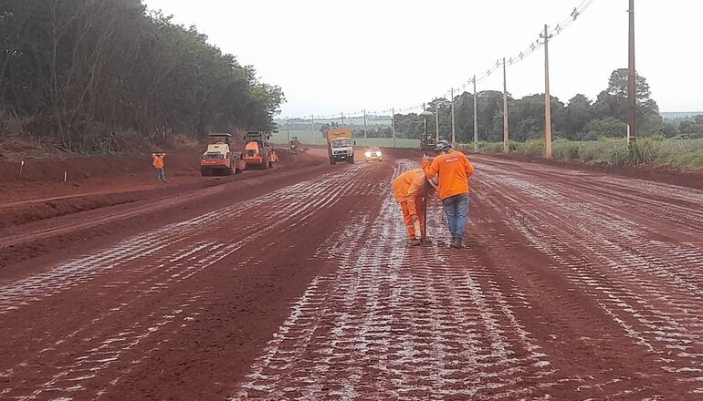 Avanzan los trabajos preliminares en el lote 1. 