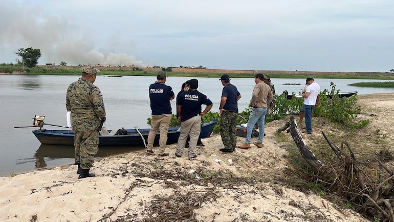 Encuentran restos humanos en el río Jejuí que pertenecería a mujer desaparecida.