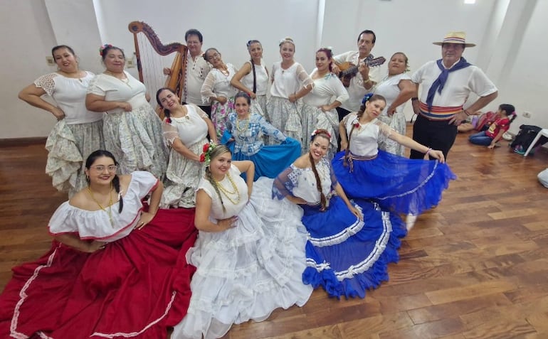 Elenco de danza.