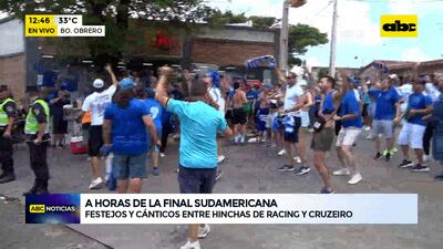 Barrio Obrero se tiñe de albiceleste y azul a horas de la gran final de la Sudamericana