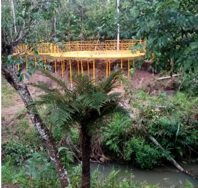 Orillas del arroyo Aquidabán Nigüí, lugar donde falleció el Mariscal Francisco Solano López.