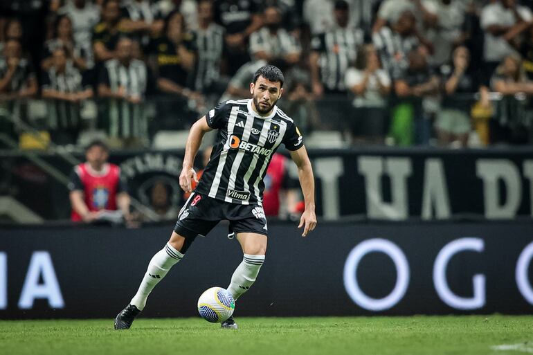 El paraguayo Junior Alonso, futbolista del Atlético Mineiro.