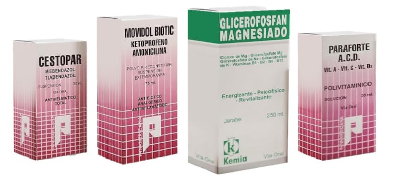 Medicamentos con registro vencido.