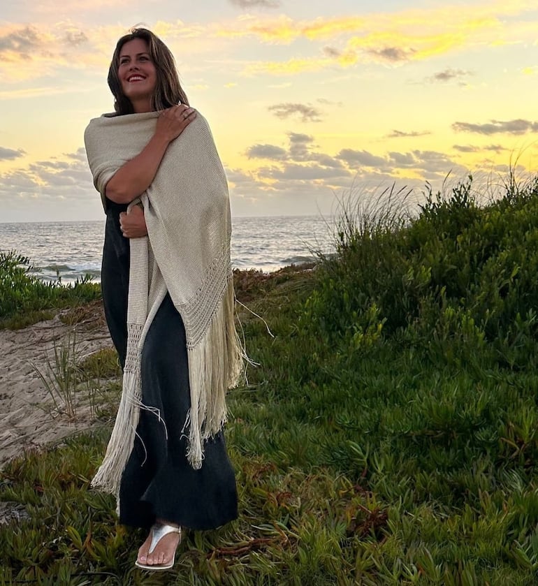 Miss Paraguay 1991, Vivian Benítez Brizuela, disfruta de sus vacaciones en Punta del Este. (Instagram/Vivian Benítez)