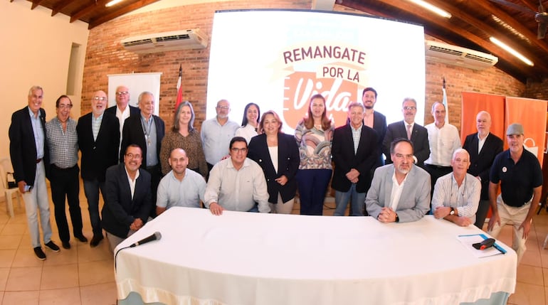 Lanzamiento de la campaña Remangate por la Vida.