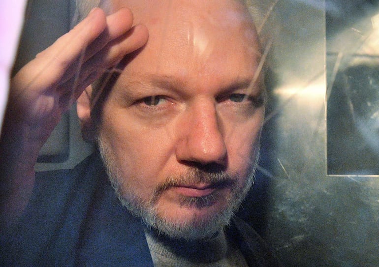 Julian Assange, en una imagen de 2019. 