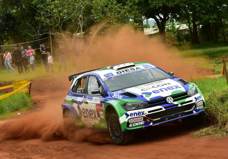 Augusto Bestard fue el gran vencedor del Rally de Caaguazú, donde obtuvo puntos trascendentales para seguir en la lucha por el título.