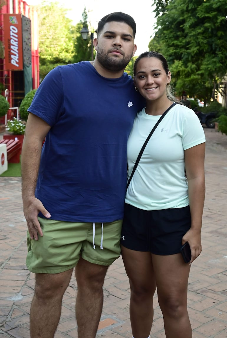 Guillermo Cantero y Ana Parisey.