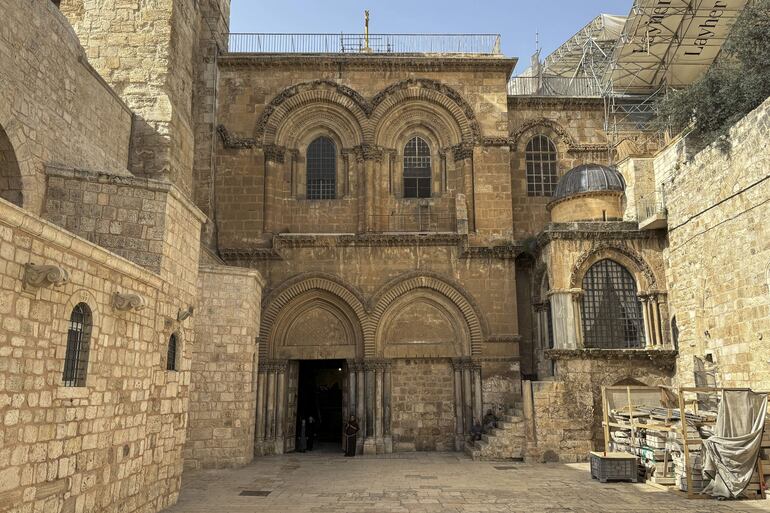 La Ciudad Vieja de Jerusalén está prácticamente vacía por el impacto de la guerra en la Franja de Gaza.