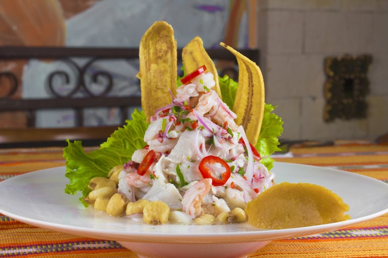 Ceviche.