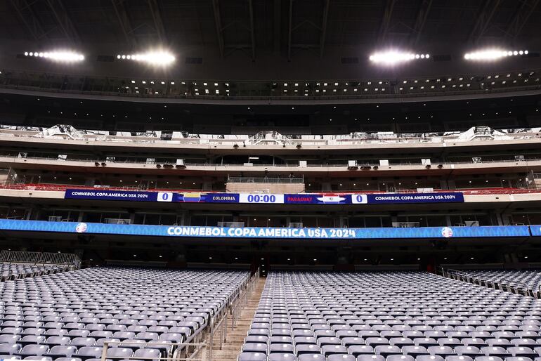 El NRG Stadium espera por Paraguay vs. Colombia.