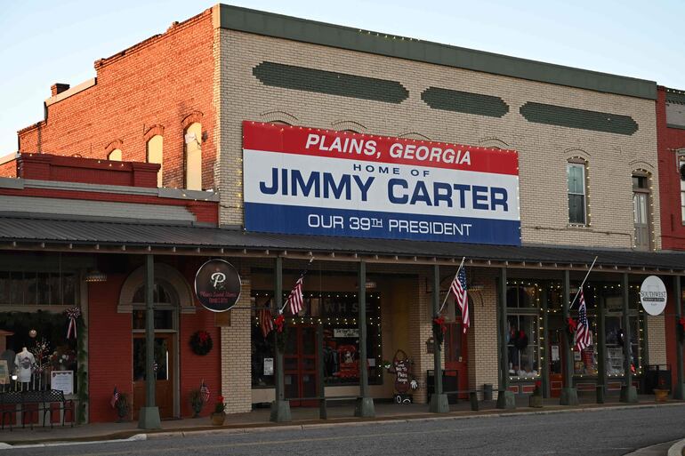 La presidencia de Jimmy Carter fue muy breve y fue una de las pocas que no tuvo reelección (Photo by Alex Wroblewski / AFP)