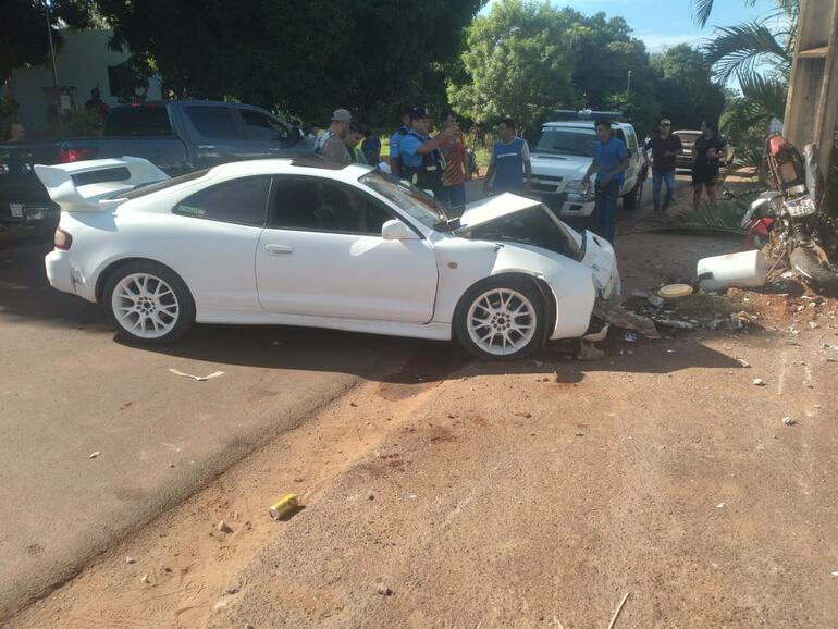 Accidente de tránsito en Encarnación.