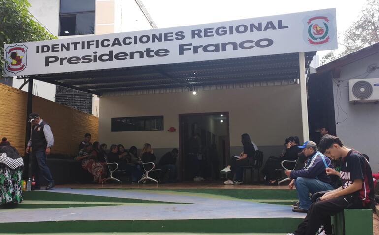 Sede la oficina regional de Identificaciones de Presidente Franco.