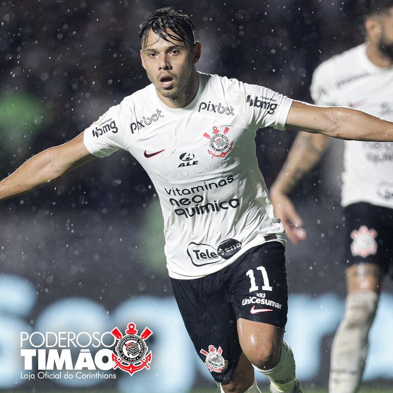 Ángel Romero hizo doblete para la victoria de Corinthians ante Vasco da Gama.