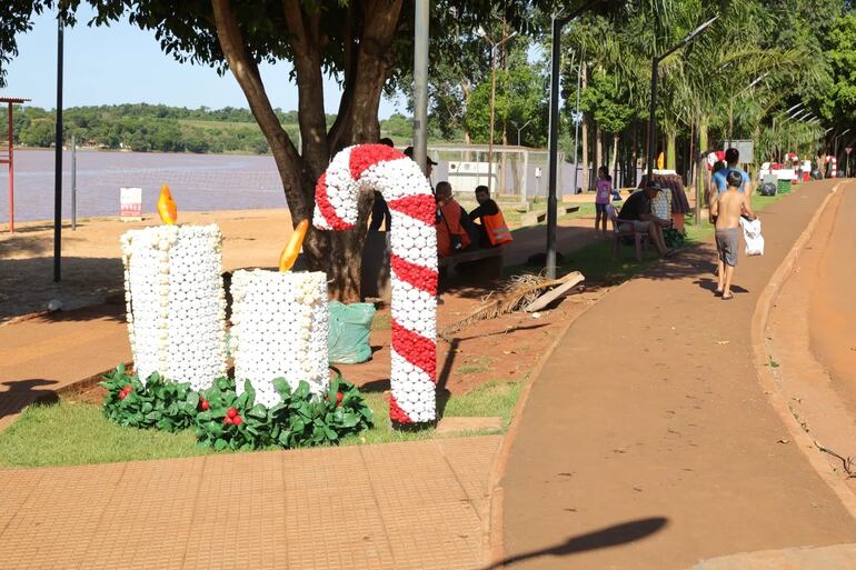 La costanera Ñande Renda forma parte del proyecto Navidad Sustentable.