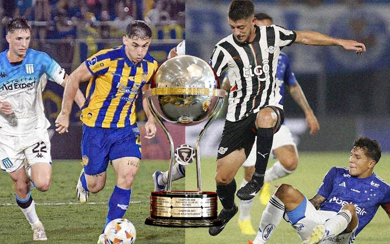 Racing y Cruzeiro jugaron en Asunción antes de la final por la Copa Sudamericana.