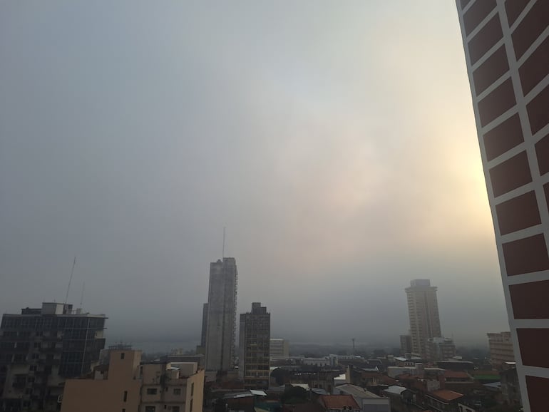 neblina niebla Asunción