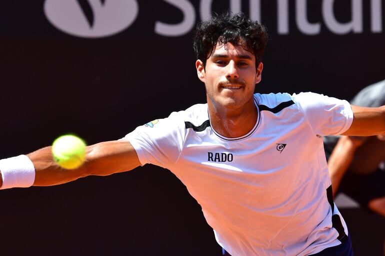 Daniel Vallejo tuvo una jornada complicada ayer en el ATP Challenger 100 de Curitiba, donde se retiró por lesión.