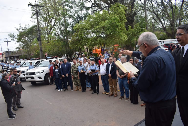 Mons. Celestino Ocampo, pidió a las autoridades trabajar por un plan estratégico de lucha contra la inseguridad, el abigeato, la drogadicción.