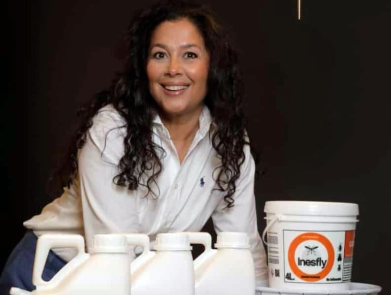 Rossana Fleitas, gerente LATAM para Inesfly Py, marca especialista en control y prevención.