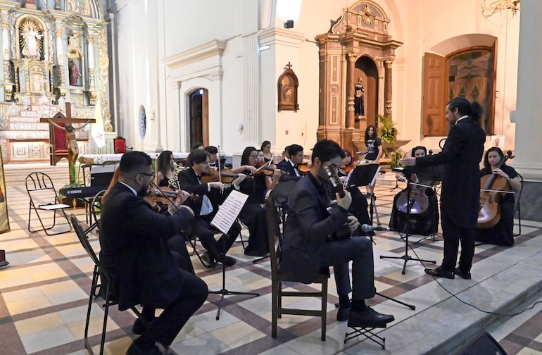 El tradicional concierto de Samana Santa que se realiza cada Sábado de Cuaresma en la Catedral.