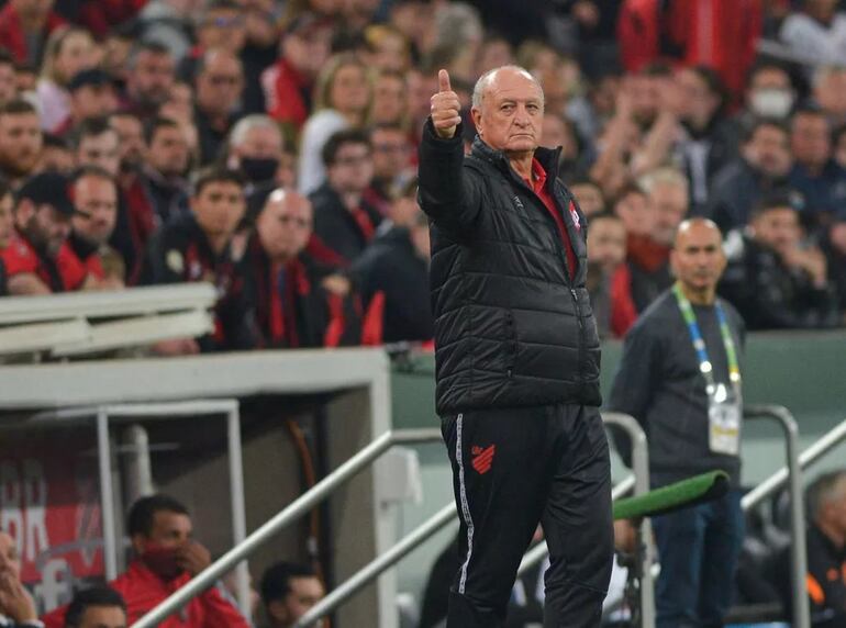 Luiz Felipe Scolari, entrenador brasileño. 