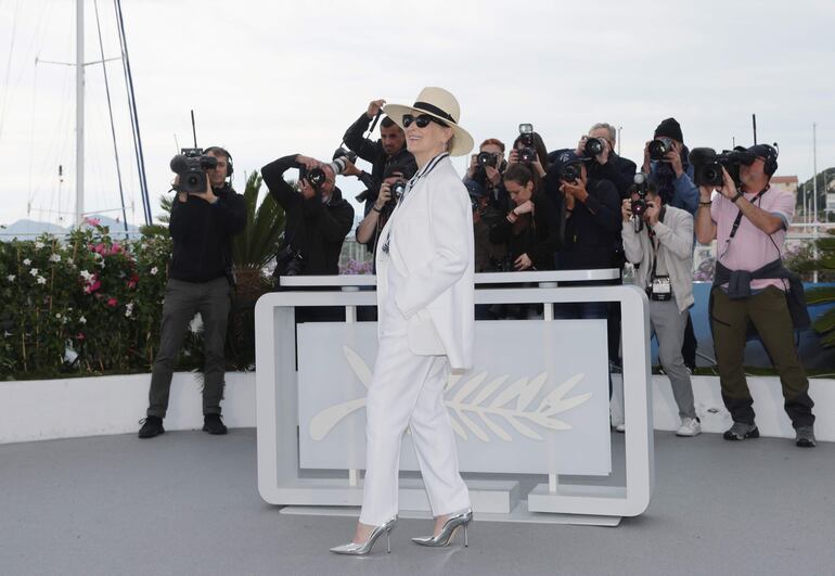 ¡Siempre diosa! Meryl Streep hoy se lleva la Palma de Oro de Honor del Festival de Cannes. (EFE/EPA/ANDRE PAIN)
