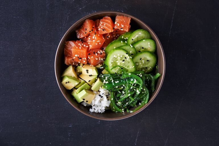 Poke bowl.