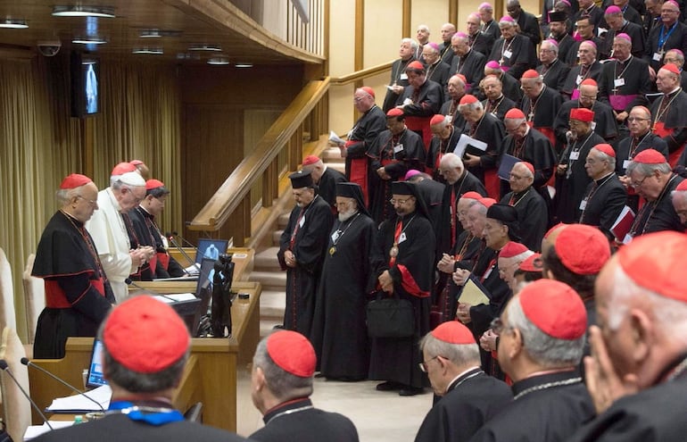 El papa Francisco abre un sínodo para pensar el futuro de la Iglesia. (archivo)